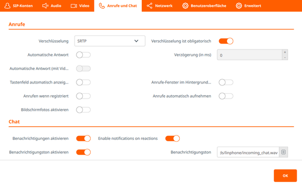 screenshot Calls ans Chat- Encryption