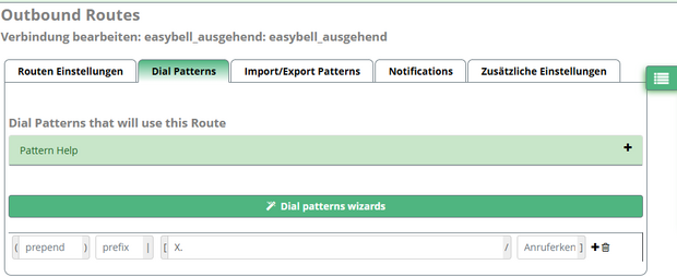 Wahlregel vergeben Screenshot: Wahlregel vergeben